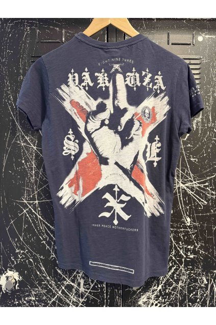 Pánské triko Yakuza 12011 mood indigo (Velikost S)