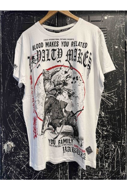 Pánské triko Yakuza 13032 white (Velikost 4XL)