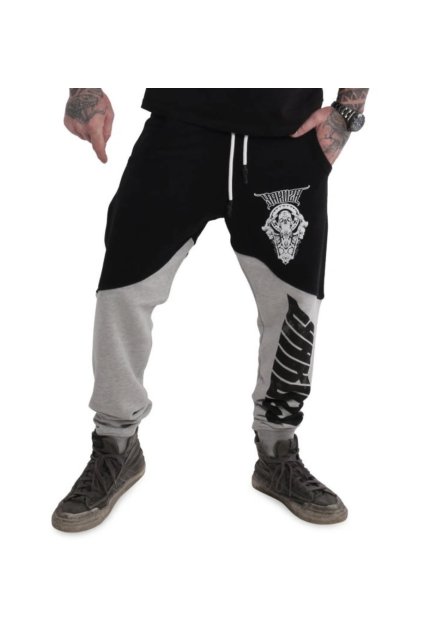 Pánské tepláky Yakuza JOB 20056 black (Velikost XL)