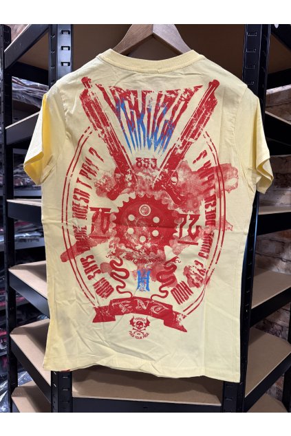 Pánské triko Yakuza TSB-419 pale banana (Velikost L)
