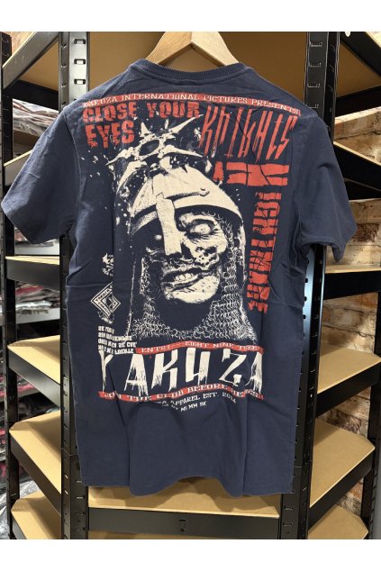 Pánské triko Yakuza TSB-9009 mood indigo (Velikost M)