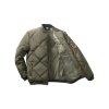 west coast choppers bunda bomber rigid jacket olive green wcc (2)