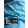 Legal Life pánské triko HANNIBAL tyrkysové (Velikost XXL)
