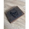 Kožená peněženka Skull death (Velikost Unisex)
