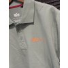 Pánské triko Alpha Industries Basic Small Logo frost green 106600 (Velikost 3XL)