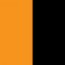 oranžová/černá