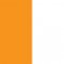 oranžová/bílá