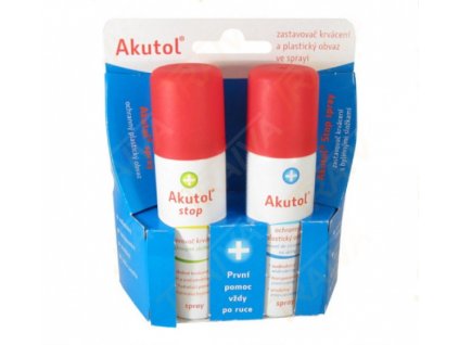 AKUTOL spray + Akutol STOP spray DUOPACK 2x60ml