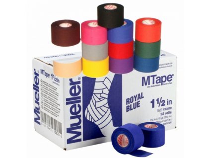 Fixační tejpovací páska Mueller MTape® Team Colors - 3,8cm