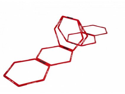 Proskakovací šestiúhelník Pure2Improve AGILITY frekvenční 6-STEP