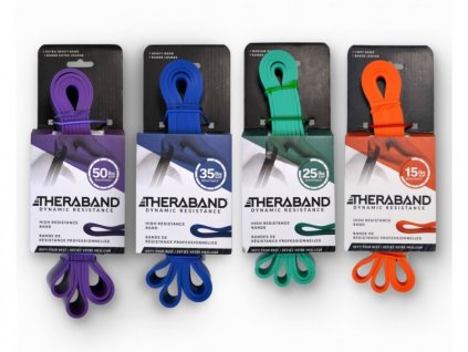 Set odporových gum Thera-Band High Resistance Bands