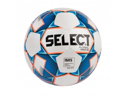 Futsalový míč Select FB Futsal Mimas  (Barva bílá/modrá, Vel. míče 4)