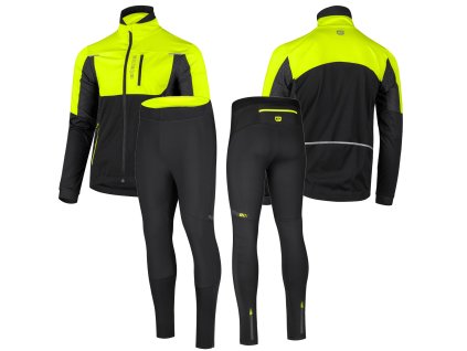 Pánský set zatepleného oblečení na kolo, cyklistiku, běžky, turistiku Etape Strong Sprinter 2.0 za zvýhodněnou cenu