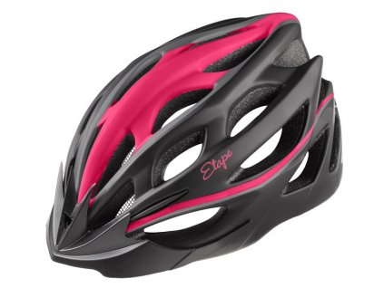 Dámská helma na kolo Etape VESPER (Barva bílá/růžová, Velikost S/M 55-58 cm)