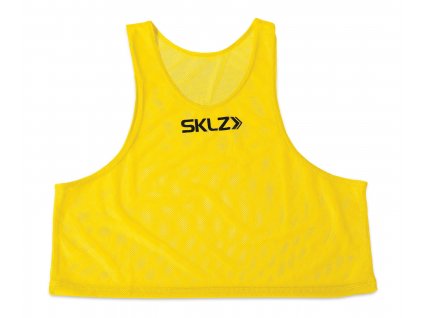 6224 sklz training vest yellow adult zluty rozlisovaci dres pro dospele