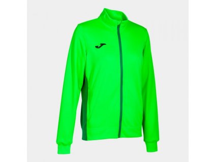 Dámská mikina na zip Joma Winner II (Barva fluo zelená, Velikost XL)