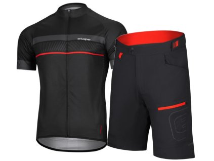 Cyklistický set dres a kraťasy Etape Dream 3.0 Freedom pánský