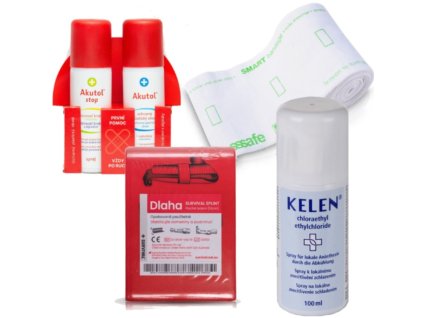 Lékárnička výbava rychlá první pomoc