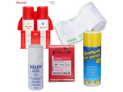 Výbava zdravotnická nepostradatelný doplněk pro každou lékárničku