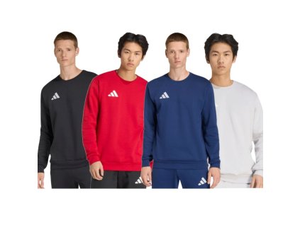 Mikina Adidas Entrada 26 Sweat klasická bez zipu bavlna