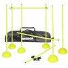 Sada agility překážek Kit Indoor 1.0 neon