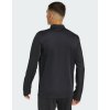 Mikina Adidas Entrada 26 krátký zip top traioning JZ6658 černá záda