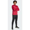 Tepláková souprava Adidas Entrada 26 dlouhý zip červená černá