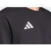 Mikina Adidas Entrada 26 bez zipu černá límec
