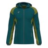 283988 2 sportovni mikina joma outdoor deva na zip barva zelena velikost xl
