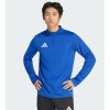 Adidas Entrada 26 mikina krátký zip training modrá