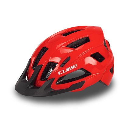 Prilba CUBE Steep červená (Veľkosť prilby L (57-62))