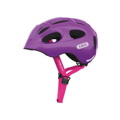 Prilba Abus YOUN-I sparkling purple (Veľkosť prilby S (49-55))
