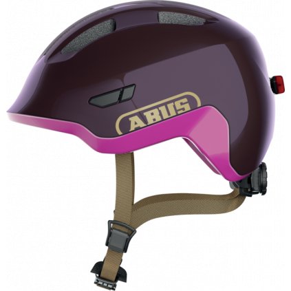 Prilba Abus Smiley 3.0 ACE LED royal purple (Veľkosť prilby S)