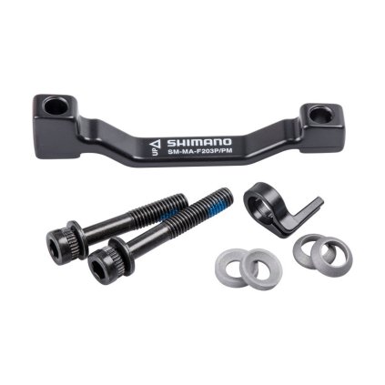 Shimano adaptér na predný/zadný kotúč Shimano ADAPTER predn/zadny NA KOTUC 203mm, ESMMAF203PPMA