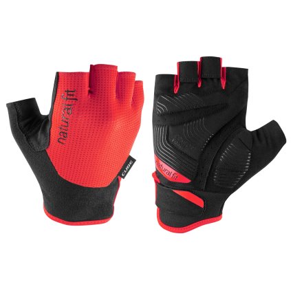 Cube rukavice bezprstové Natural Fit red 2021