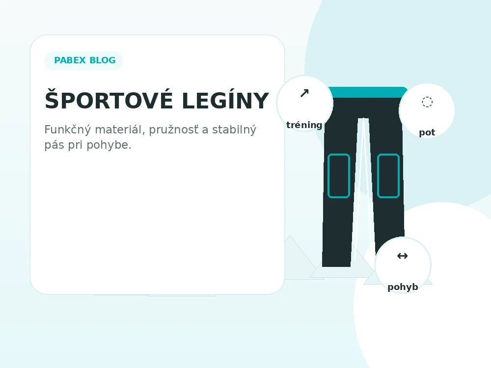 Športové legíny na cvičenie a fitness