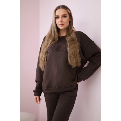 Zateplený komplet Kodaň hnedý