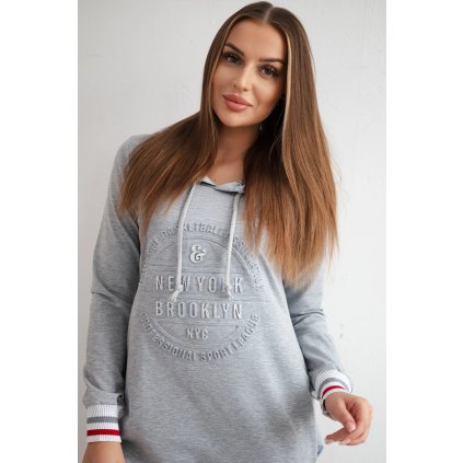 Šaty Brooklyn sivé