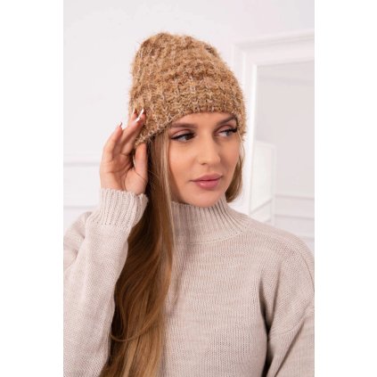 Dámska čiapka Cina K259 hnedá