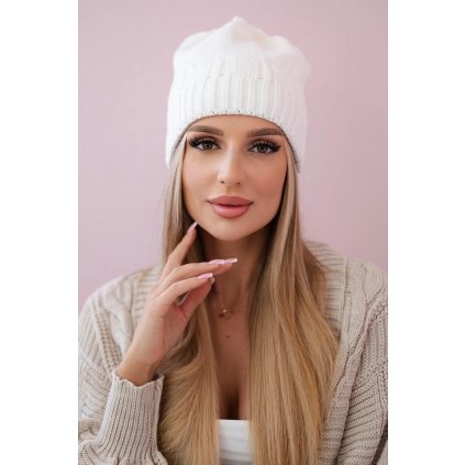 Dámska čiapka Irmina K333 biela