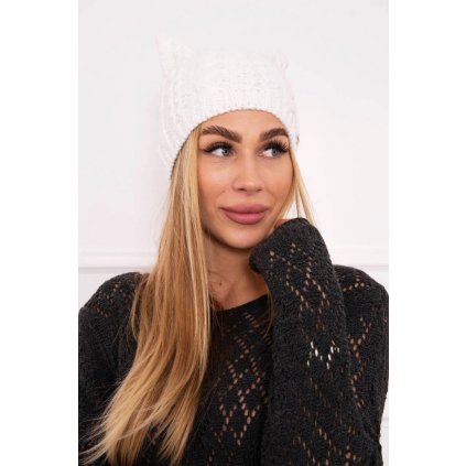 Čiapka s flísom Rabbid K237 biela