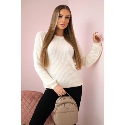 Sveter baby alpaka ecru