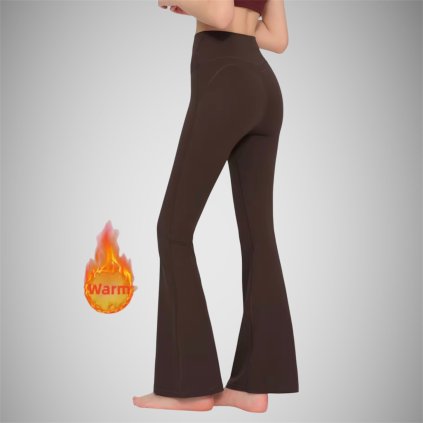 zateplene zvoncové legíny