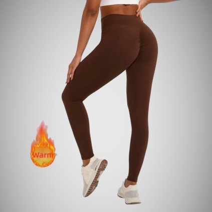 Zateplené push-up legíny