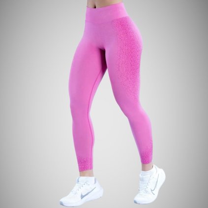Svetlo ružové basic leginy