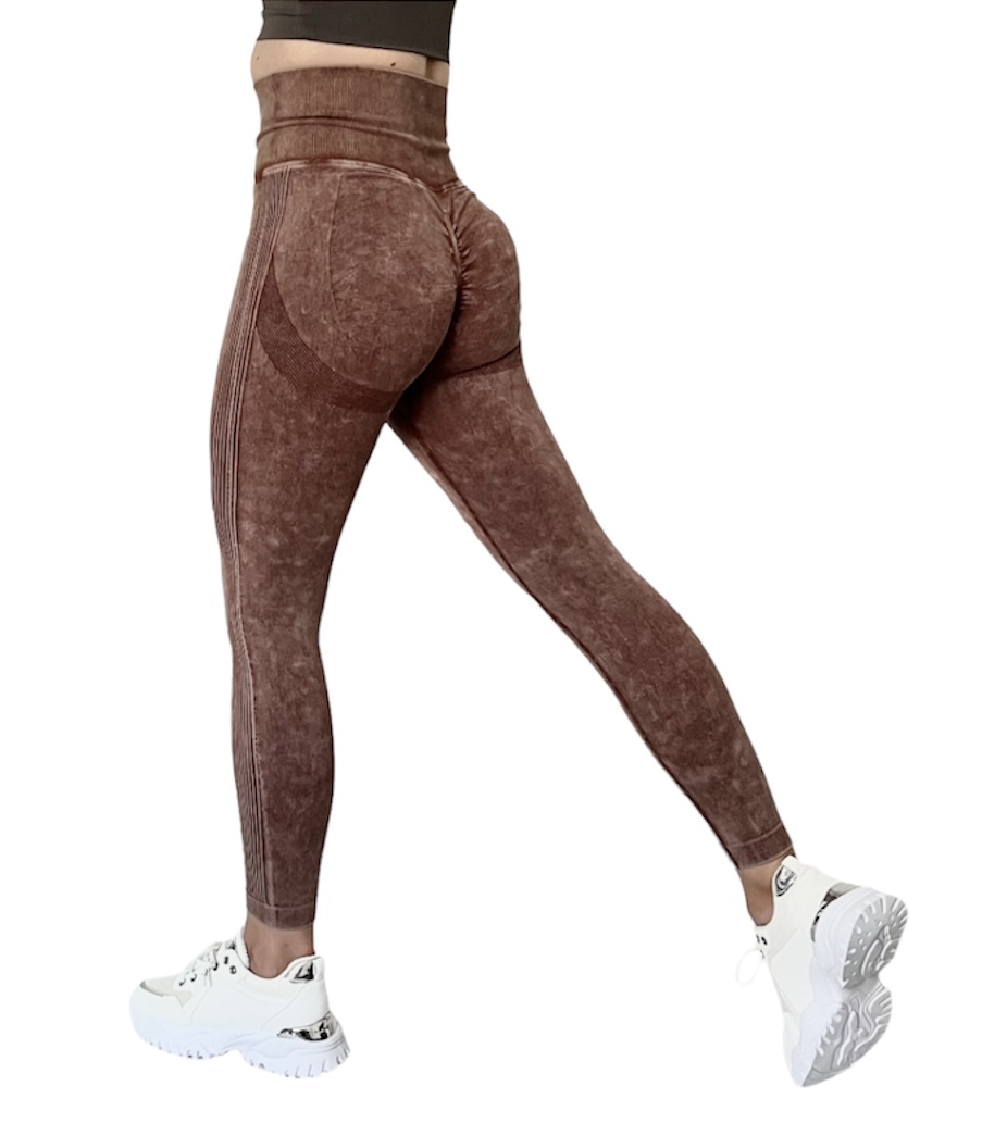 Legínovo Brown fitness legíny Veľkosť: M