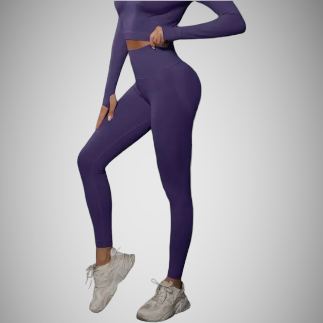 Push-up legíny purple Veľkosť: L