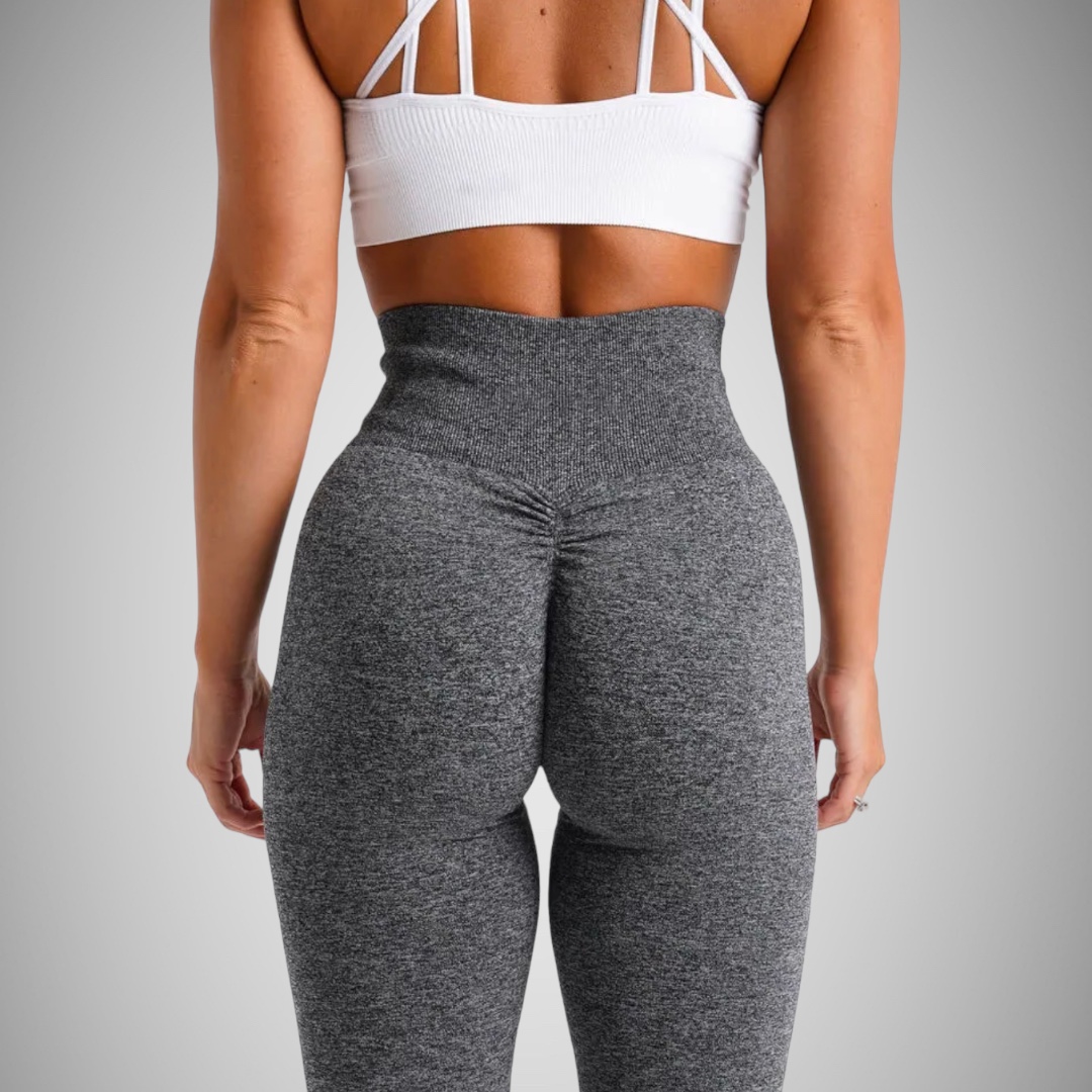 Legínovo Push-up legíny tmavo sivé Carpee Veľkosť: S