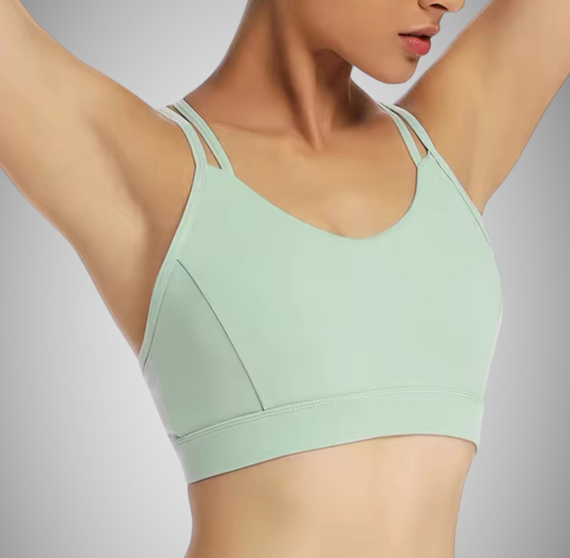 Legínovo Push-up top tyrkys Simple Veľkosť: M