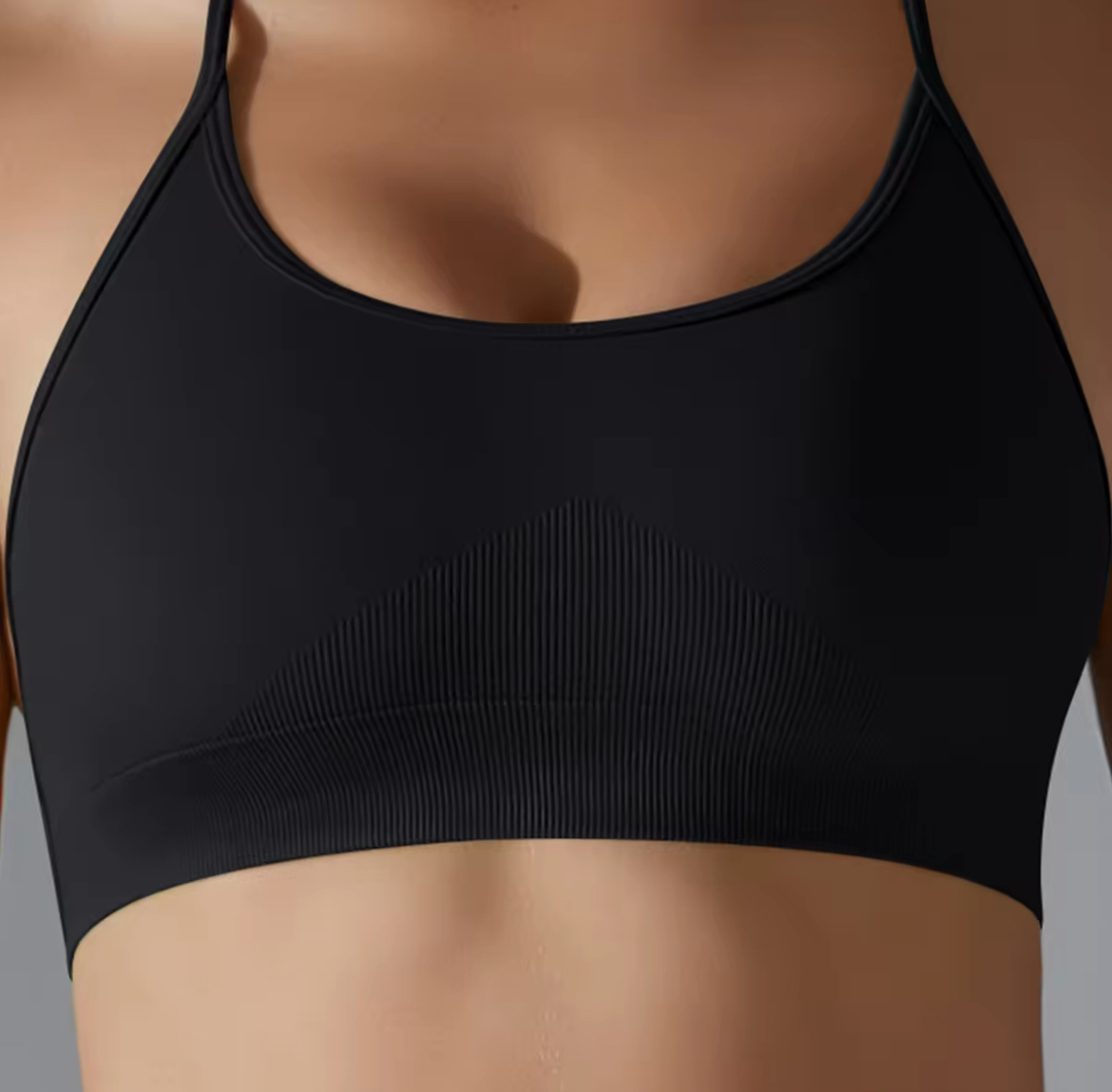 Legínovo Push-up top black ultra light Veľkosť: L